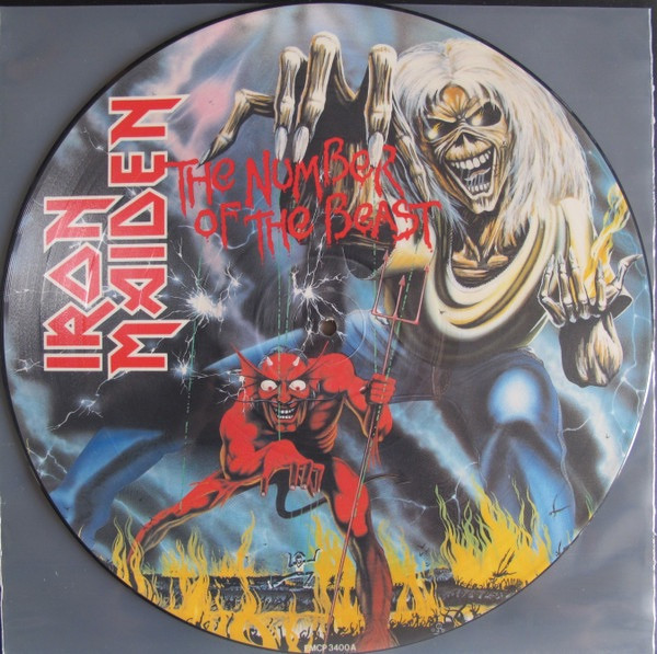 Iron Maiden - The Number of The Beast (1982 USA Picture Disc