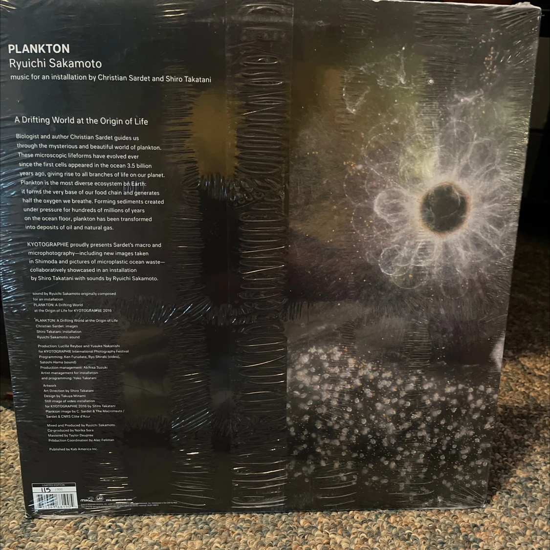 Ryuichi Sakamoto PLANKTON CD レア】 坂本龍一 「PLANKTON」 音楽CD