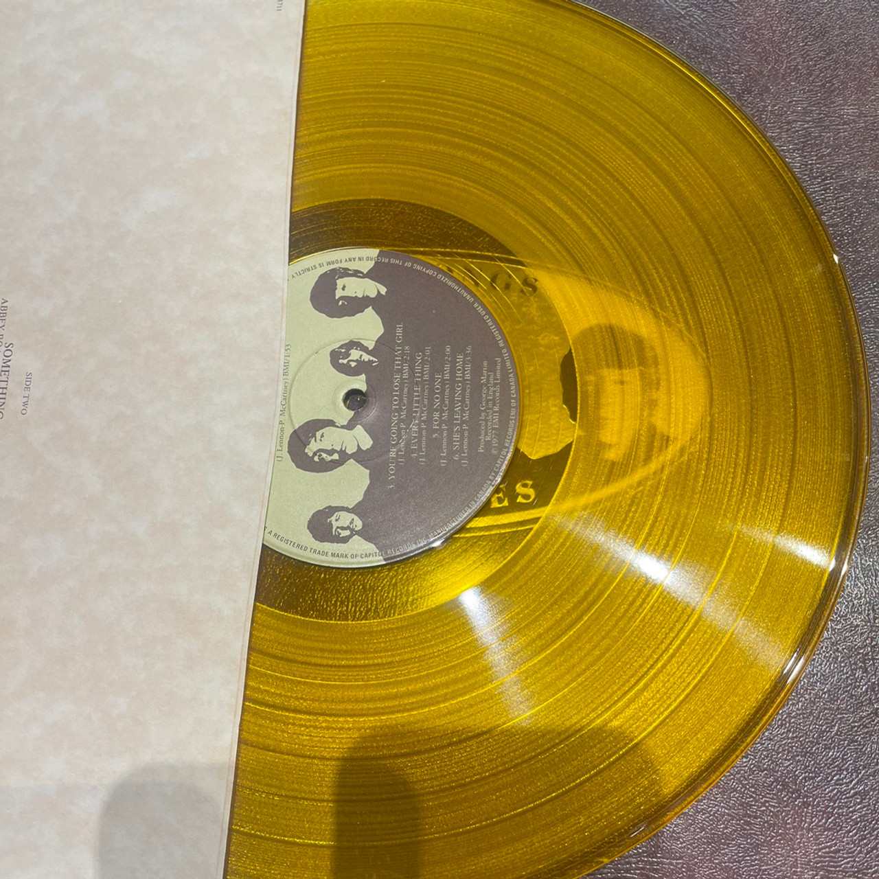 The Beatles - Love Songs (1977 Yellow Vinyl with Inners EX