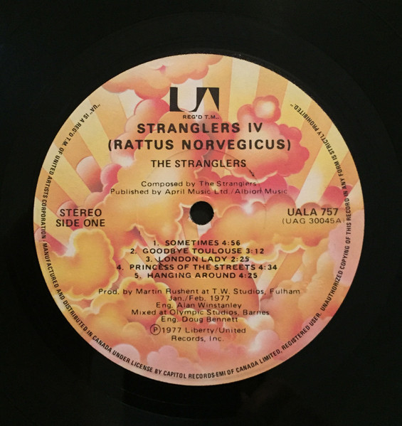 The Stranglers: Rattus Norvegicus Bei . Online