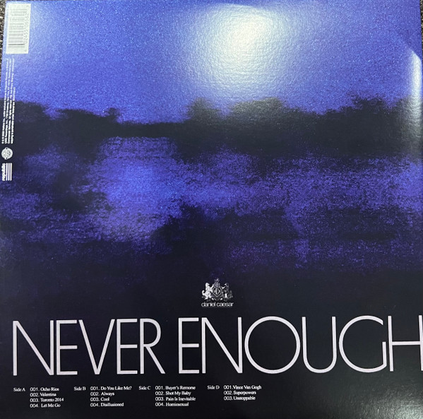 Daniel Caesar – Never Enough (2LPs NEW SEALED 2023 orange vinyl)