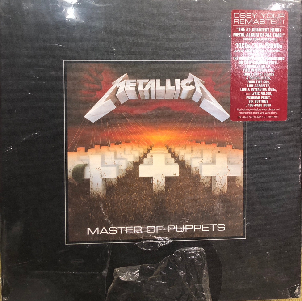 Metallica - Master Of Puppets (IN-SHRINK) (US,2017) (Limited