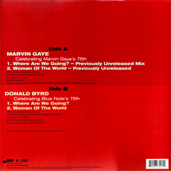 Marvin Gaye / Donald Byrd – Where Are We Going? / Woman Of The