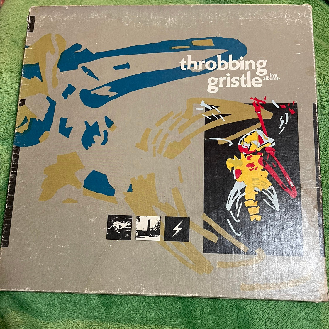 Throbbing Gristle - Five Albums (1982 France Import 5 LP Boxset
