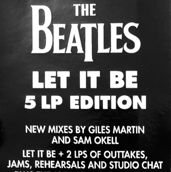 The Beatles Let It Be (Super Deluxe Edition 5-LPs and Book NM/NM
