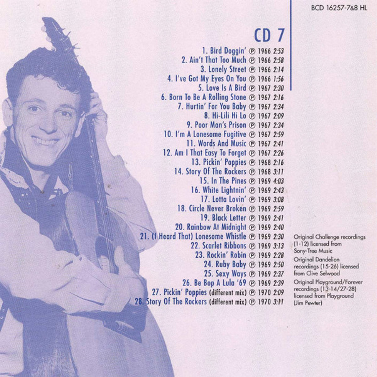 GENEVINCENT/THE ROAD IS ROCKY ロカビリー The Road Is Rocky: Complete Studio Masters 195 | AllMusic