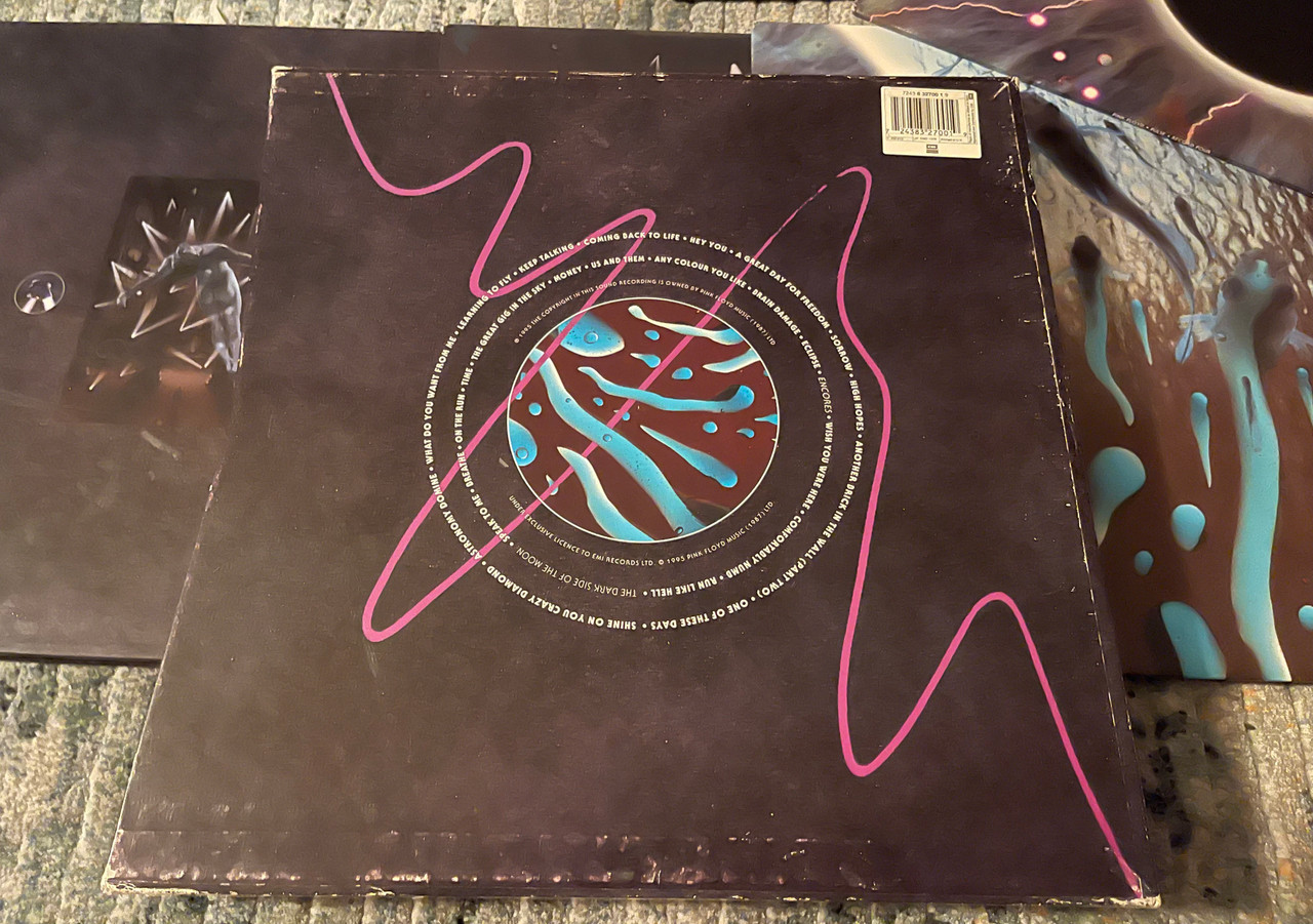 Pink Floyd - Pulse (1995 4LP BoxSet with Book) (Vinyl is EX