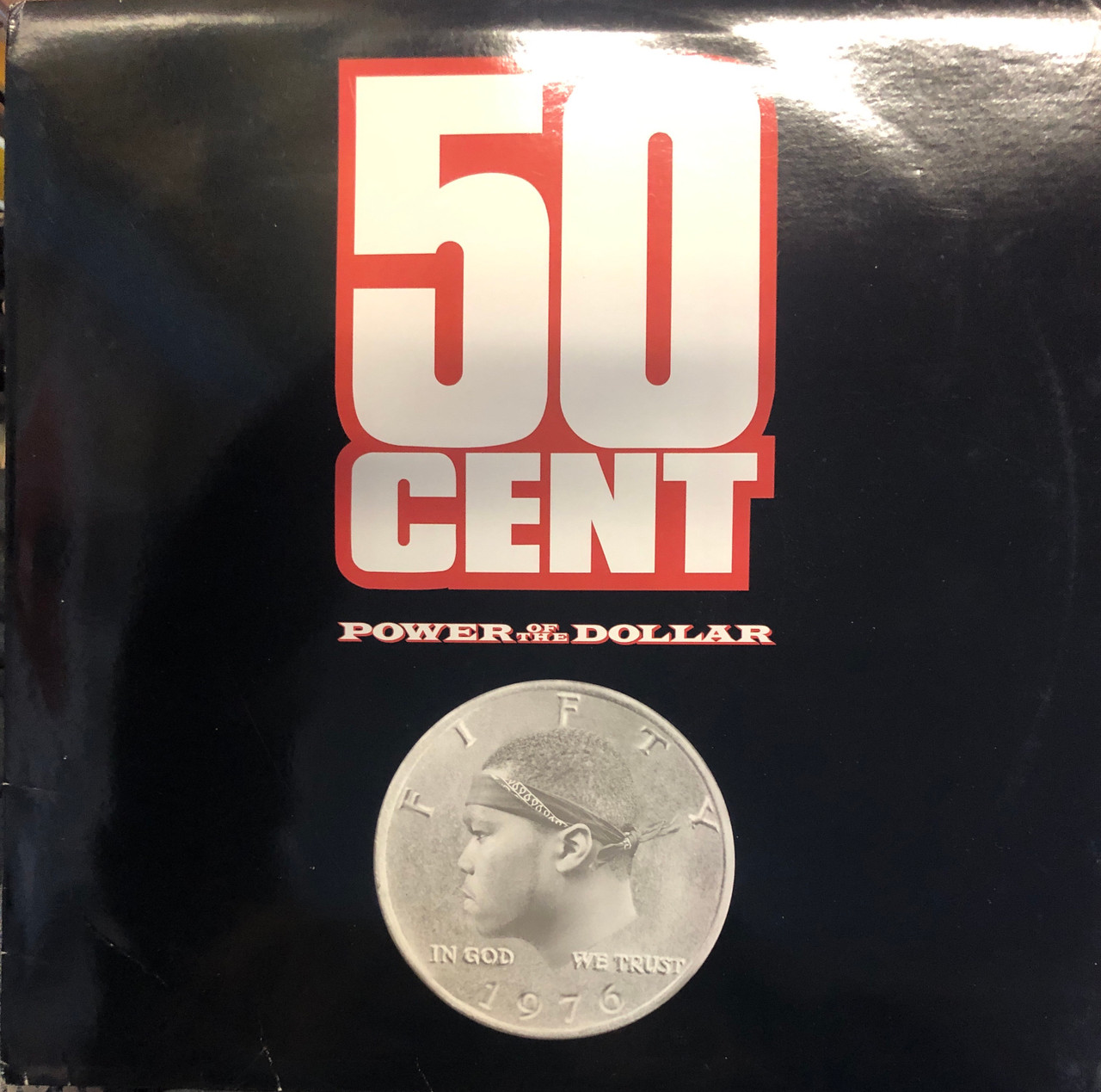50 Cent - Power Of The Dollar (EX-/VG+) (2000,US) 12” Promo - The 