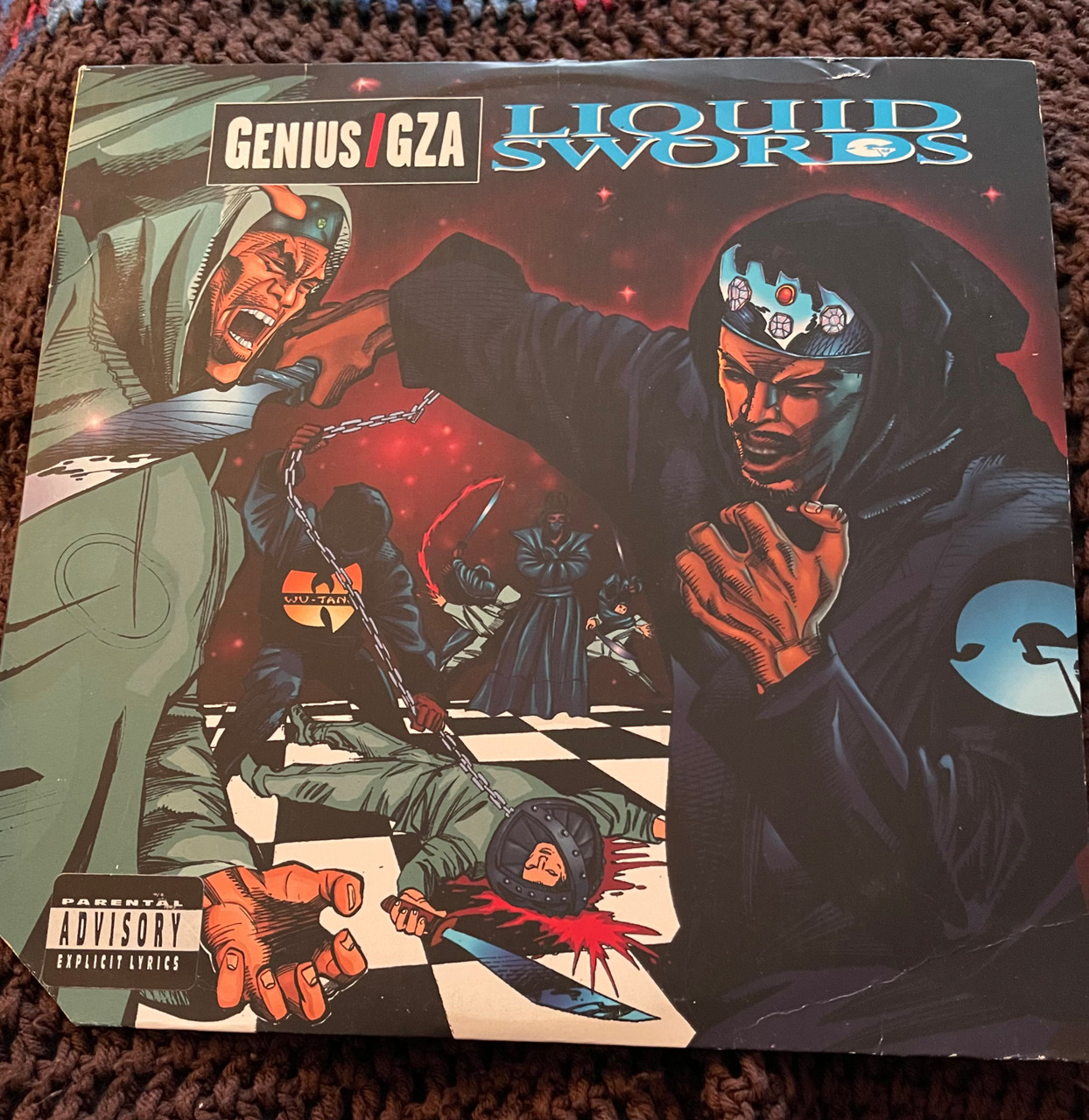Genius* /GZA ~ Liquid Swords (VG+ Vinyl 1995 Original Pressing