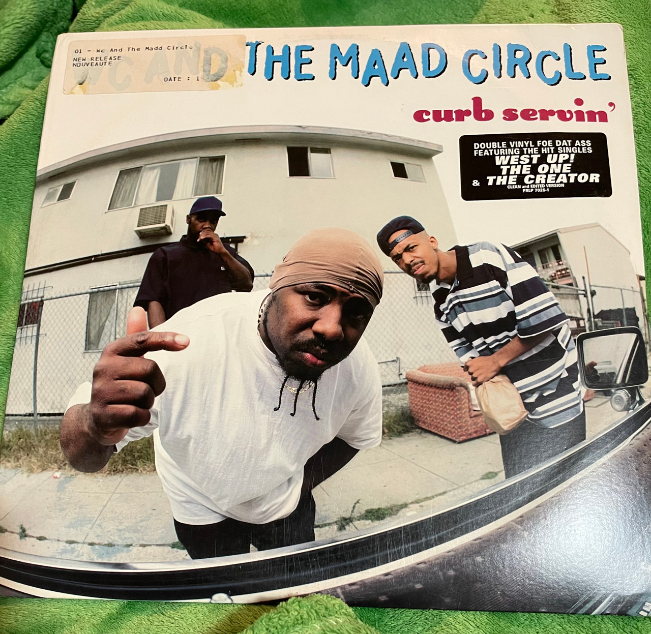 WC And The Maad Circle - Curb Servin' (1995 VG/VG includes Insert