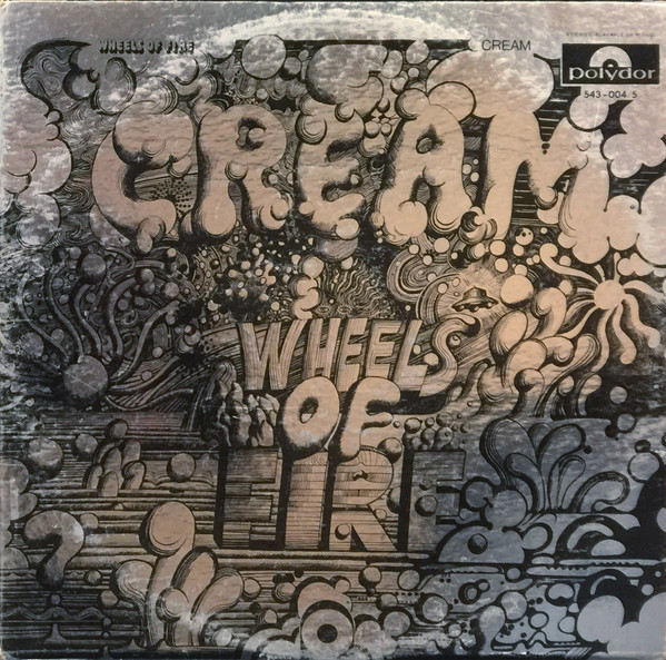 Cream – Wheels Of Fire (2LPs used Canada 1968 gatefold glossy