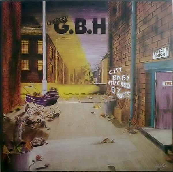 Charged G.B.H – City Baby Attacked By Rats (LP NEW SEALED Italy