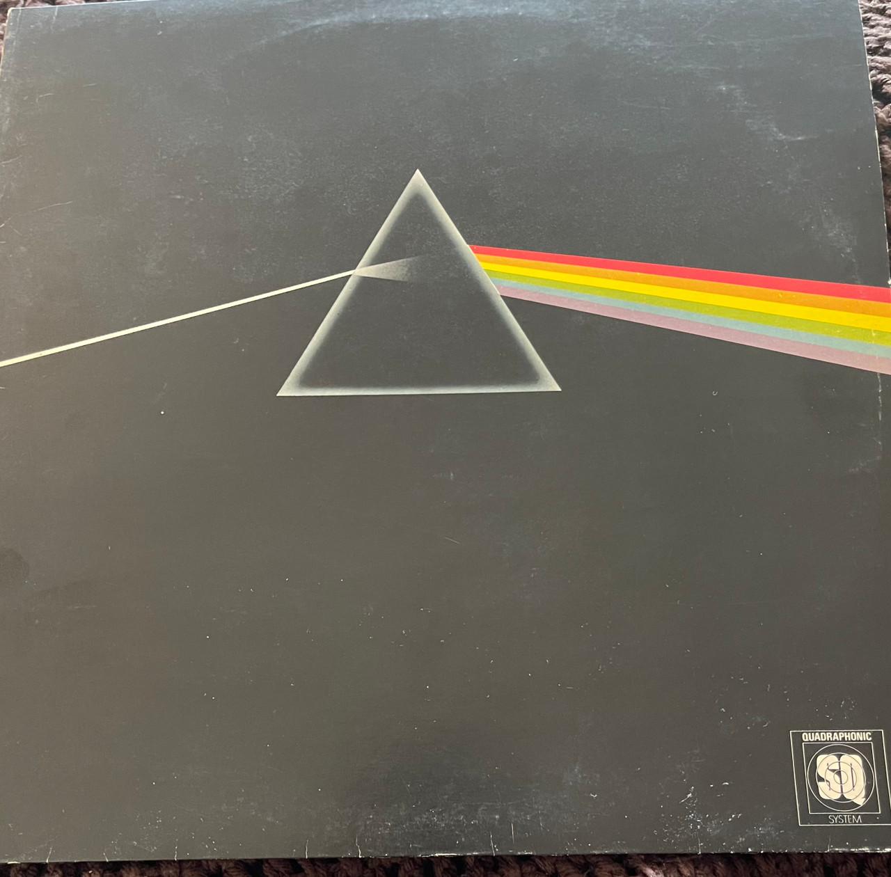 Pink Floyd - The Dark Side Of The Moon (1973 1st UK Quad -Misprint