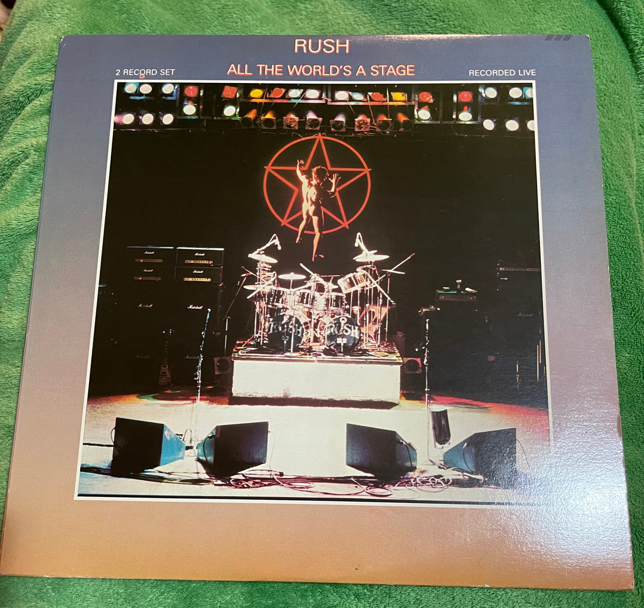 Rush - All The World's A Stage (1978 VG/VG) - The Record Centre