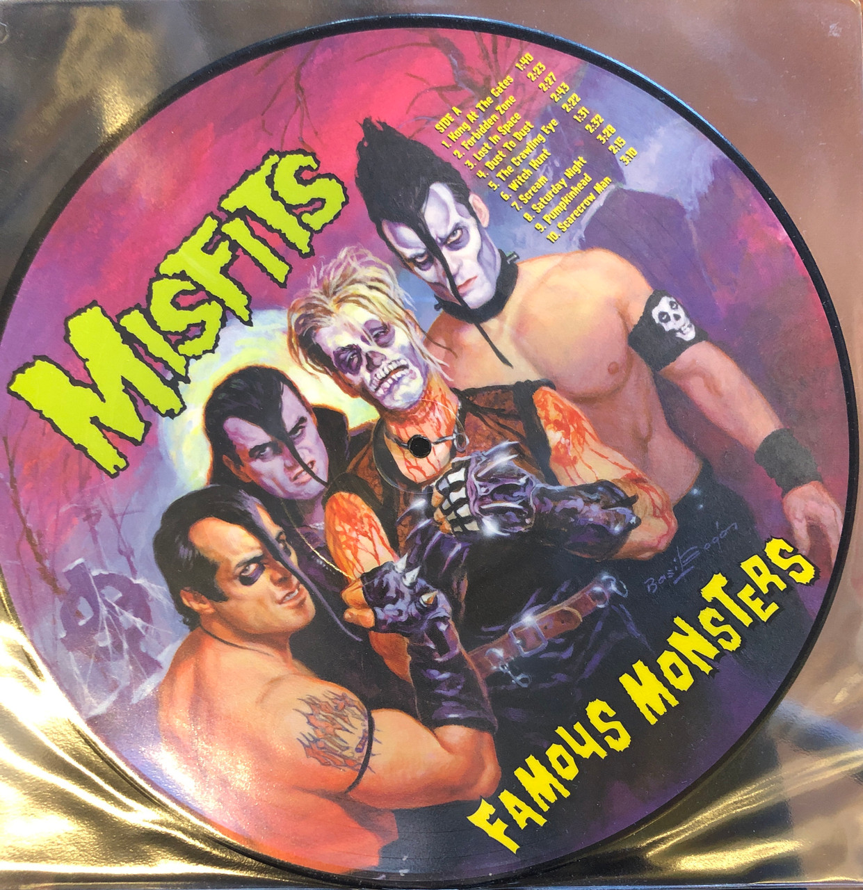 Misfits - Famous Monsters (1999, Netherlands) - Picture disk - The