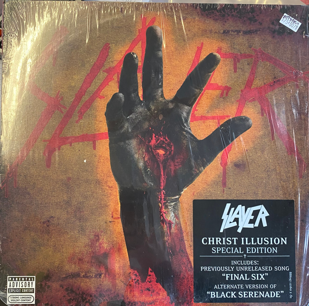 Slayer - Christ Illusion (2007 USA reissue. EX/VG+) - The