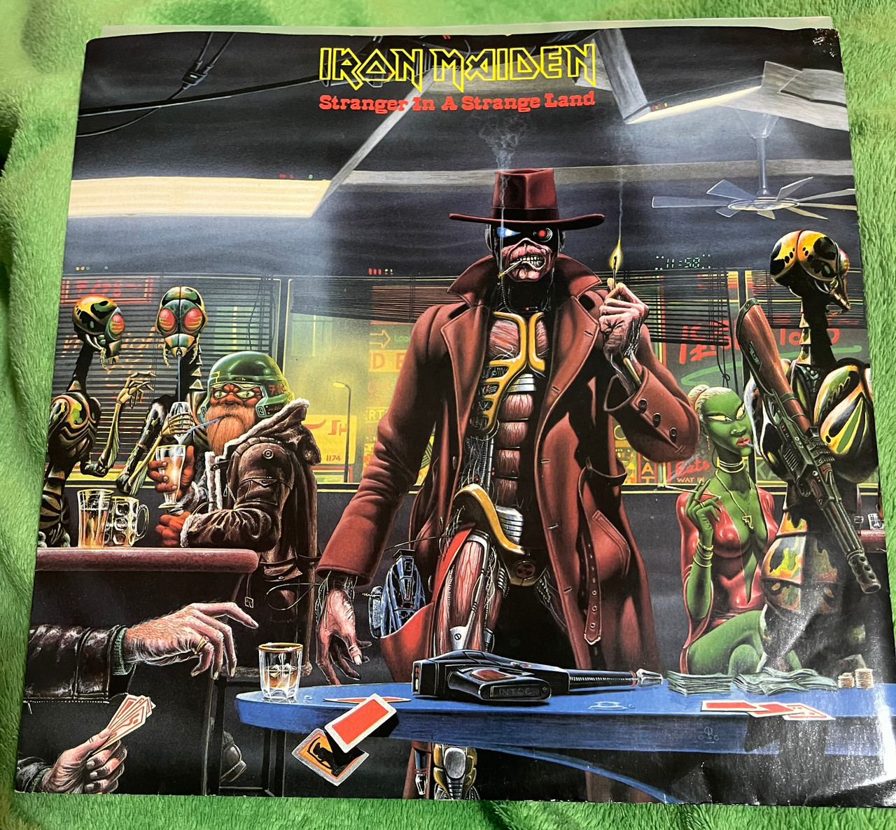 Iron Maiden - Stranger In A Strange Land (1986 UK 12” EX/EX) - The