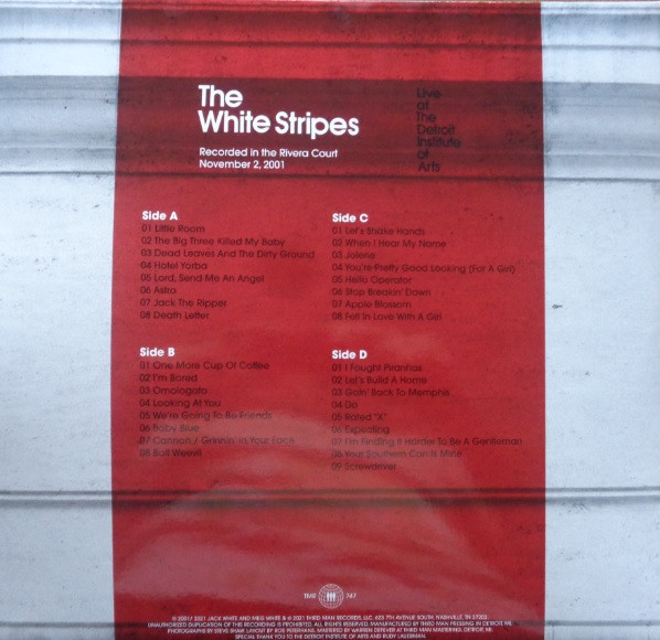 The White Stripes Vault #50 DVD ＆レコード