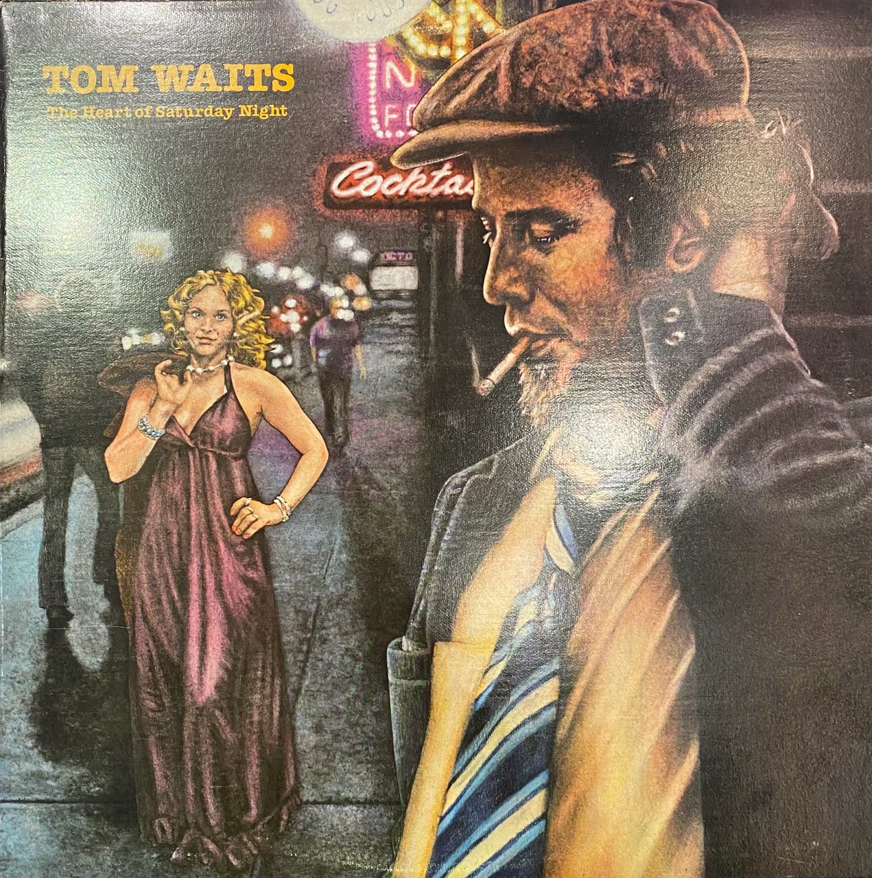 Tom Waits - The Heart Of Saturday Night (1975 CA, VG+/VG+) - The