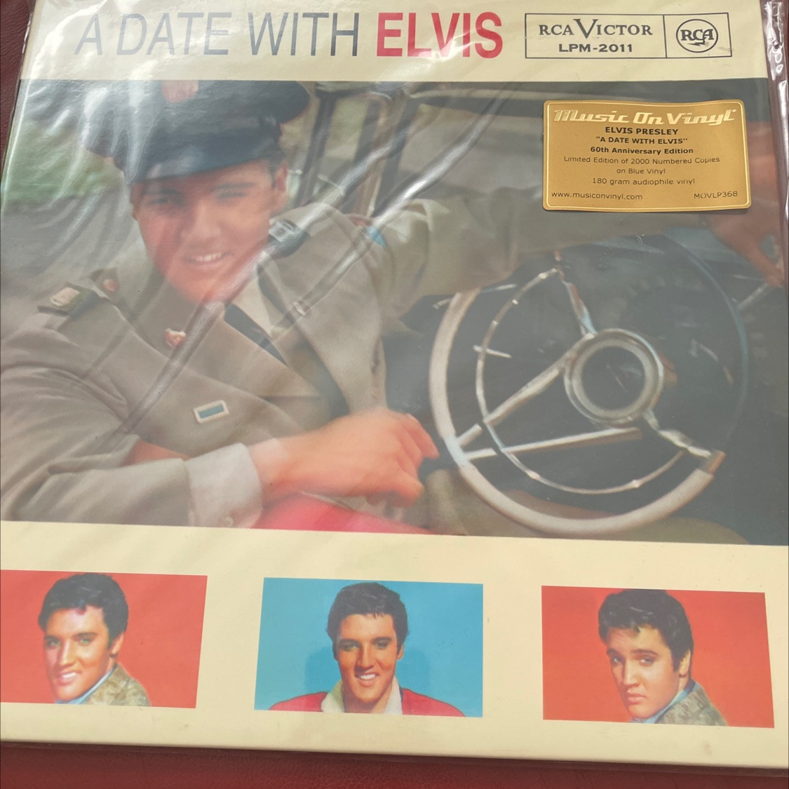 Elvis Presley - A Date with Elvis (MOV Blue Vinyl) - The Record Centre