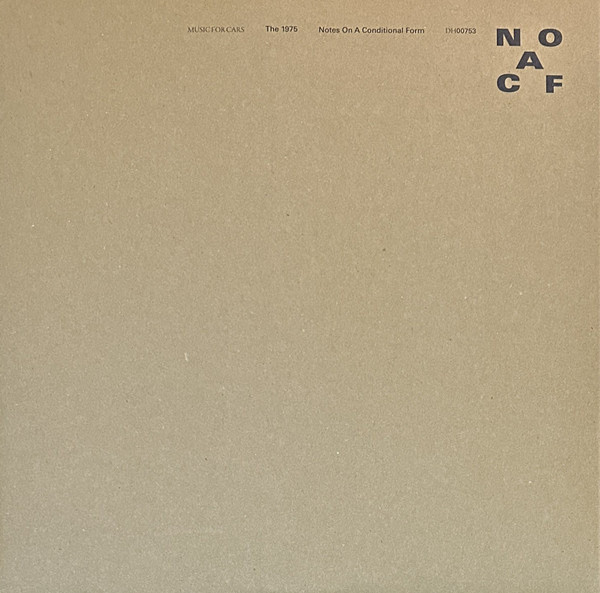 The 1975 - Notes On A Conditional Form (140g Transparent Double