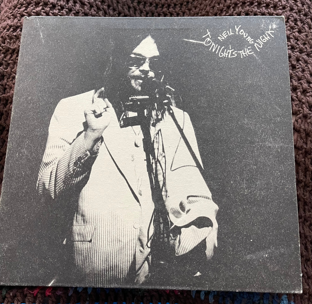 Neil Young - Tonight's The Night (1975 USA 1st Pressing EX/EX