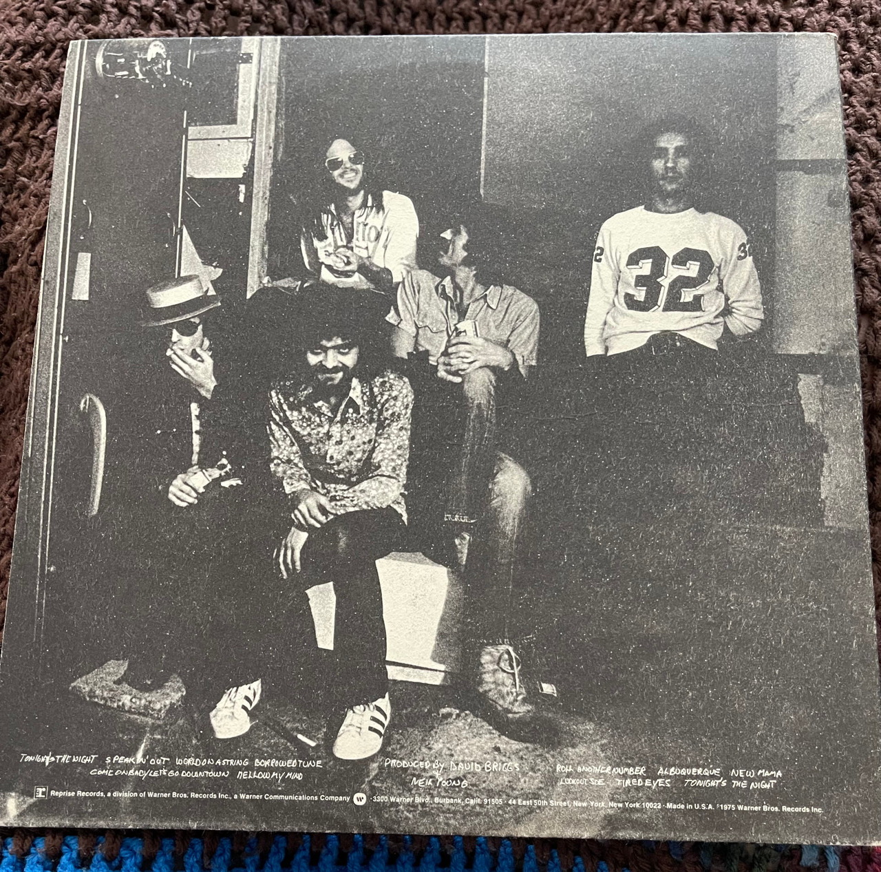 Neil Young - Tonight's The Night (1975 USA 1st Pressing EX/EX