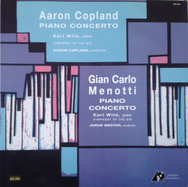 Aaron Copland - Piano Concerto (1995 HQ 180g Super Vinyl Analogue
