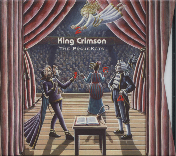 未開封 KING CRIMSON ProjeKcts7CD BOX PROMO King Crimson - The ProjeKcts (1999 4CD Boxset VG+) - The Record Centre