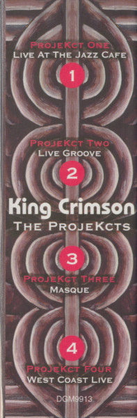 King Crimson - The ProjeKcts (1999 4CD Boxset VG+) - The Record Centre