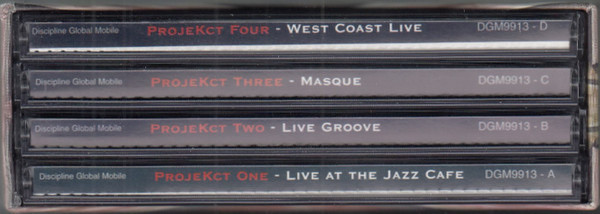 King Crimson - The ProjeKcts (1999 4CD Boxset VG+) - The Record Centre