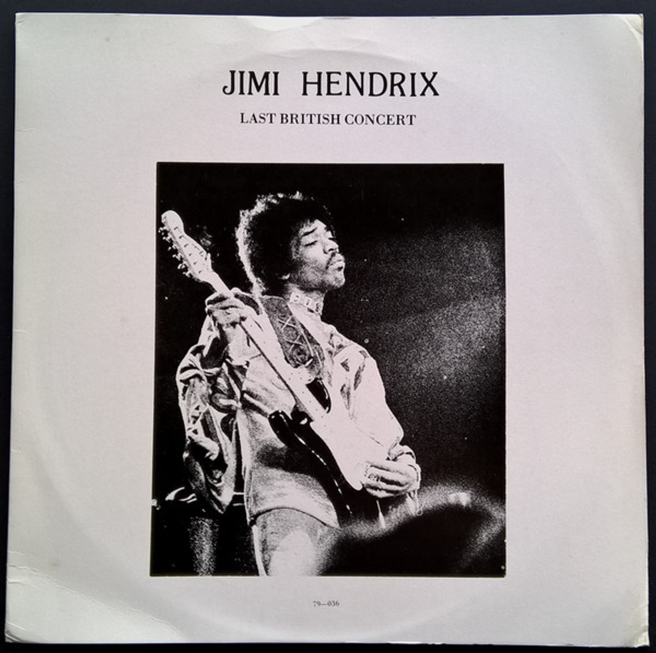 Jimi Hendrix – Last British Concert (LP used US 1980