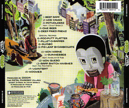 MF Doom - MM..Food (2004 CD EX/EX) - The Record Centre