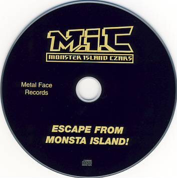 Monsta Island Czars - Escape From Monsta Island ! (2003 CD NM/NM