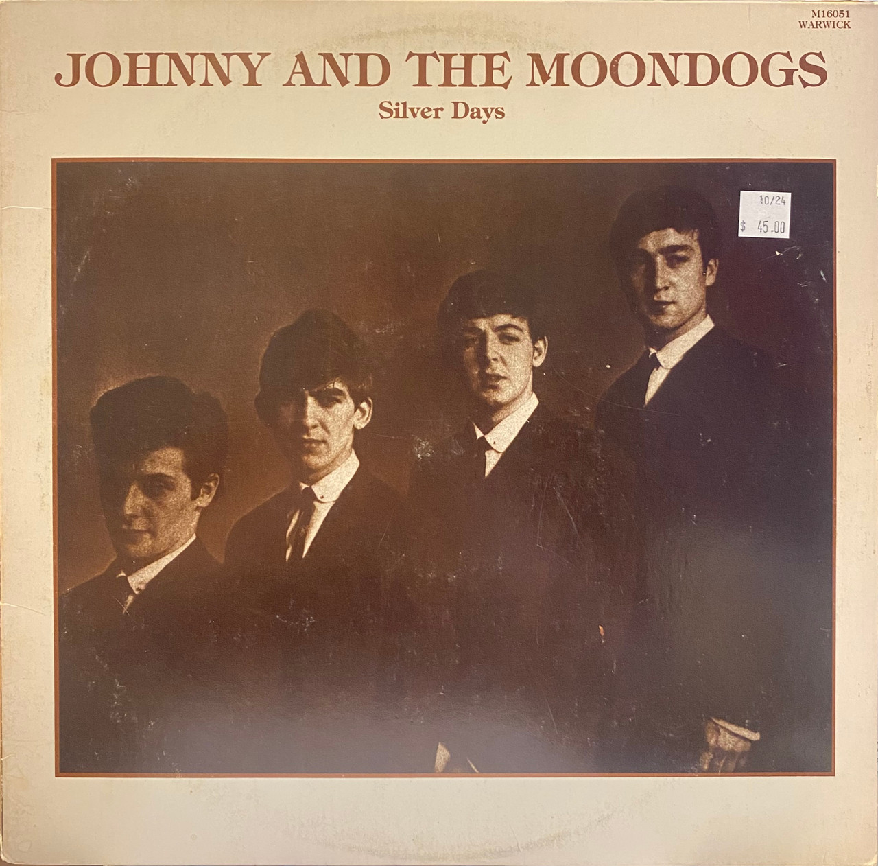Johnny And The Moondogs - Silver Days (Unofficial release, White