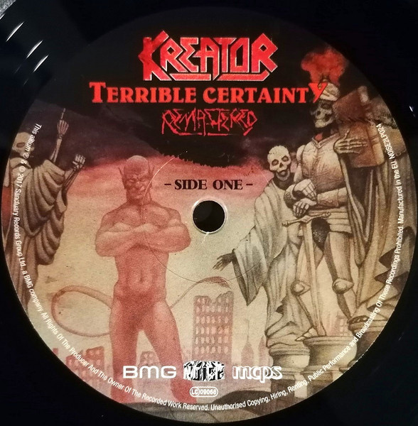 Kreator - Terrible Certainty (2017 Limited Edition NM/NM) - The