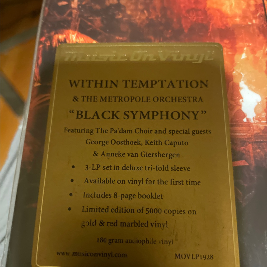 Within Temptation - Black Symphony (Limited Edition numbered