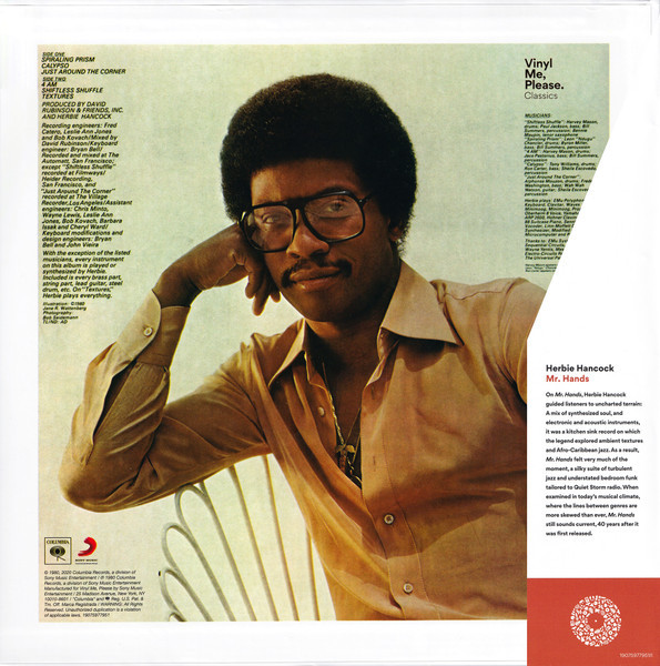 Herbie Hancock – Mr. Hands (LP used US 2020 reissue on 180 gm