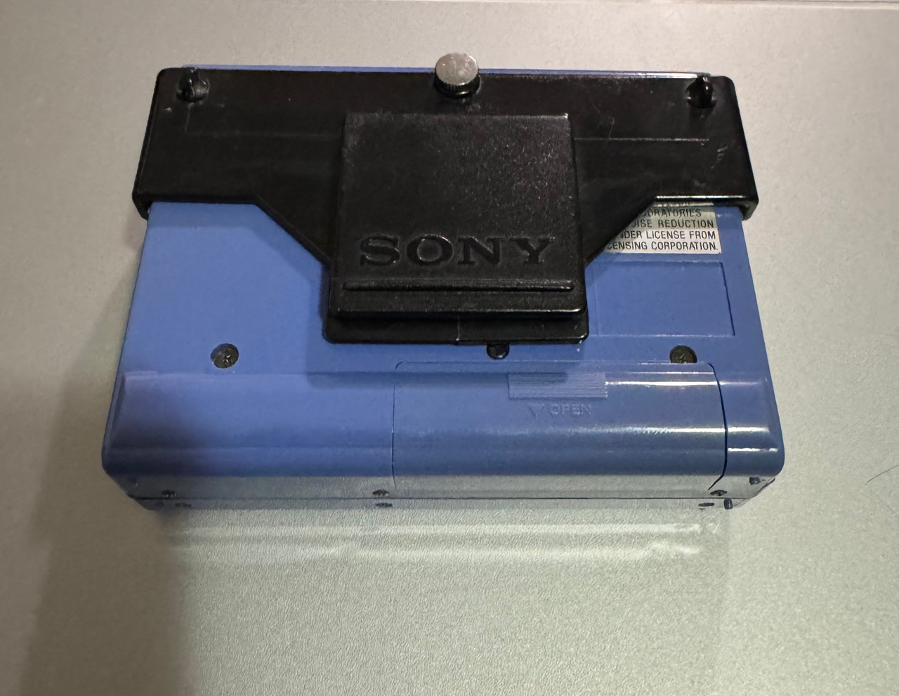 Sony Walkman - Model WM-F15 AM/FM Cassette Blue Reconditioned See