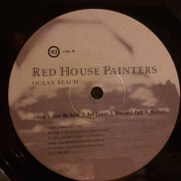 Red House Painters ocean beach/shock me Red House Painters - Wikipedia
