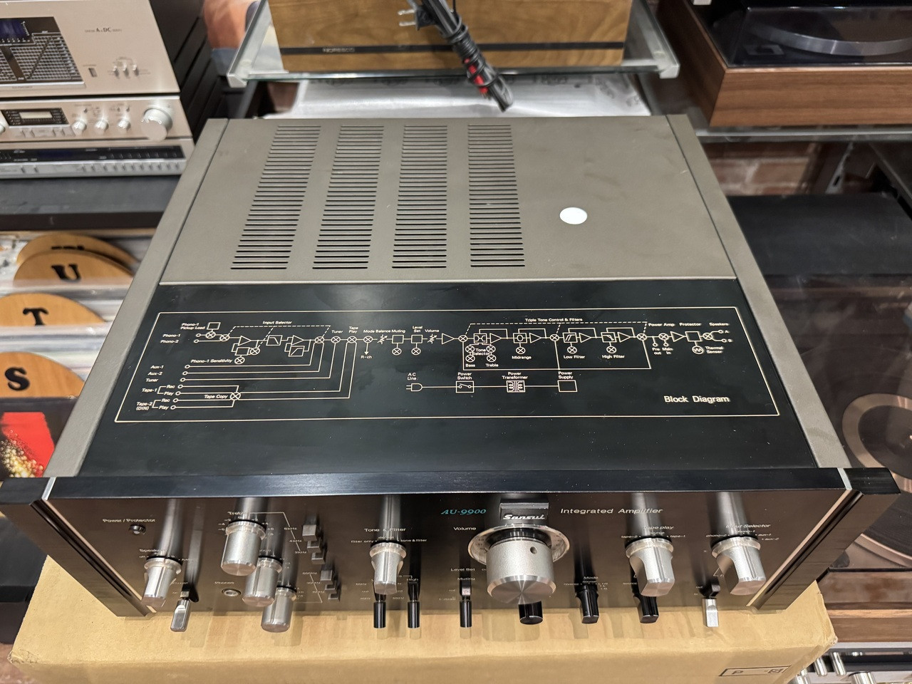 Sansui AU-9900 Integrated Amplifier 1975 and one Owner -Superb