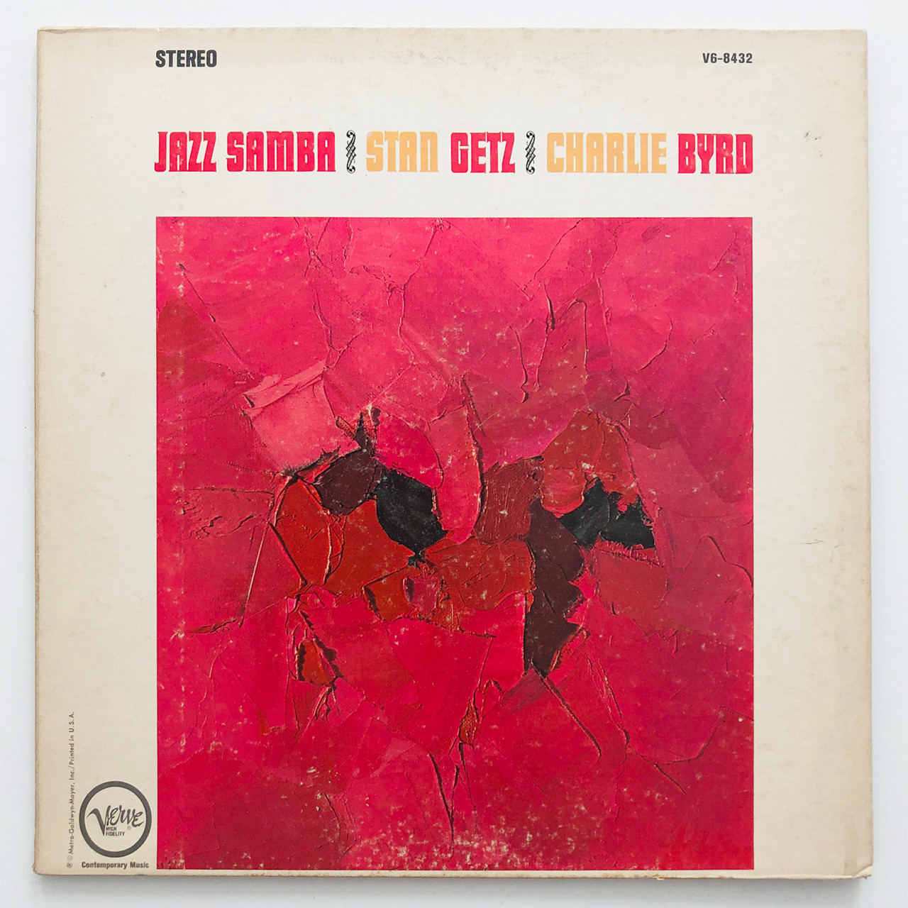 Stan Getz &amp; Charlie Byrd - Jazz Samba (VG- &frasl; VG+)