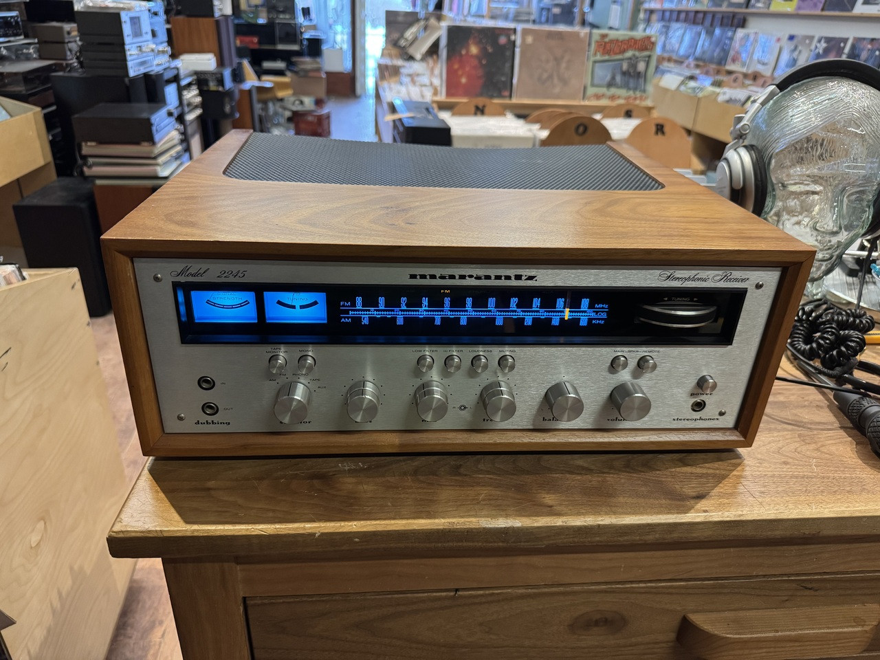Marantz 2240 in Original Wood Sleeve Serviced/Bulds Incredible