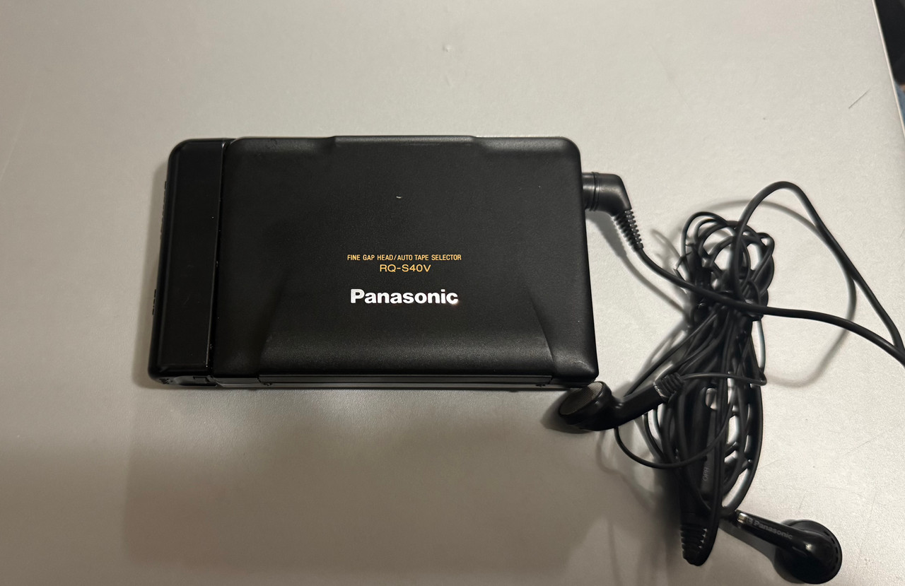Panasonic RQ-S40V Portable Cassette Player - The Record Centre