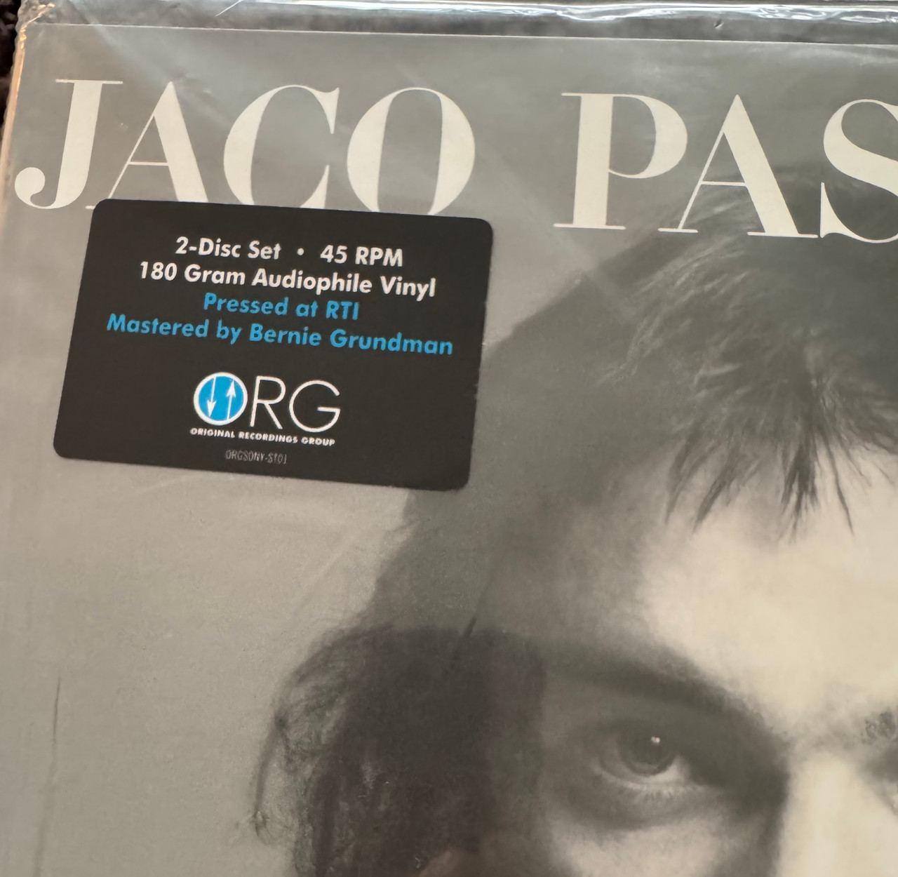 Jaco Pastorius - Self Titled ORG Sealed Limited Edition Numbered