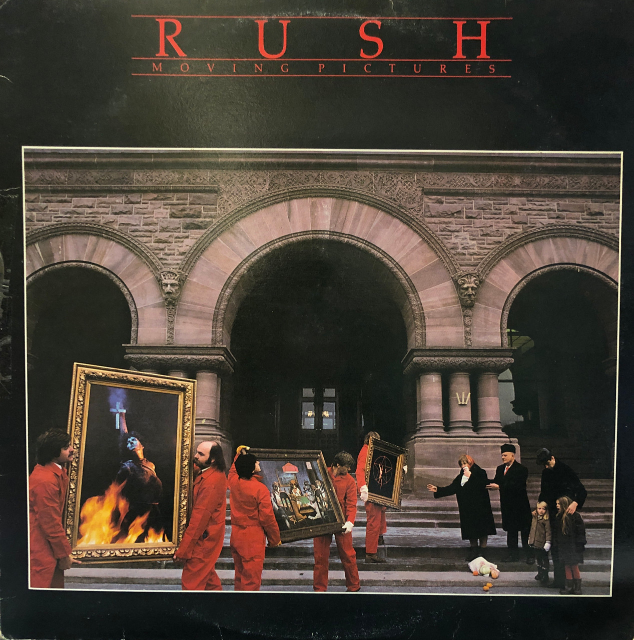 Rush - Moving Pictures (VG/VG) (Canadian 1981, Masterdisk) - The