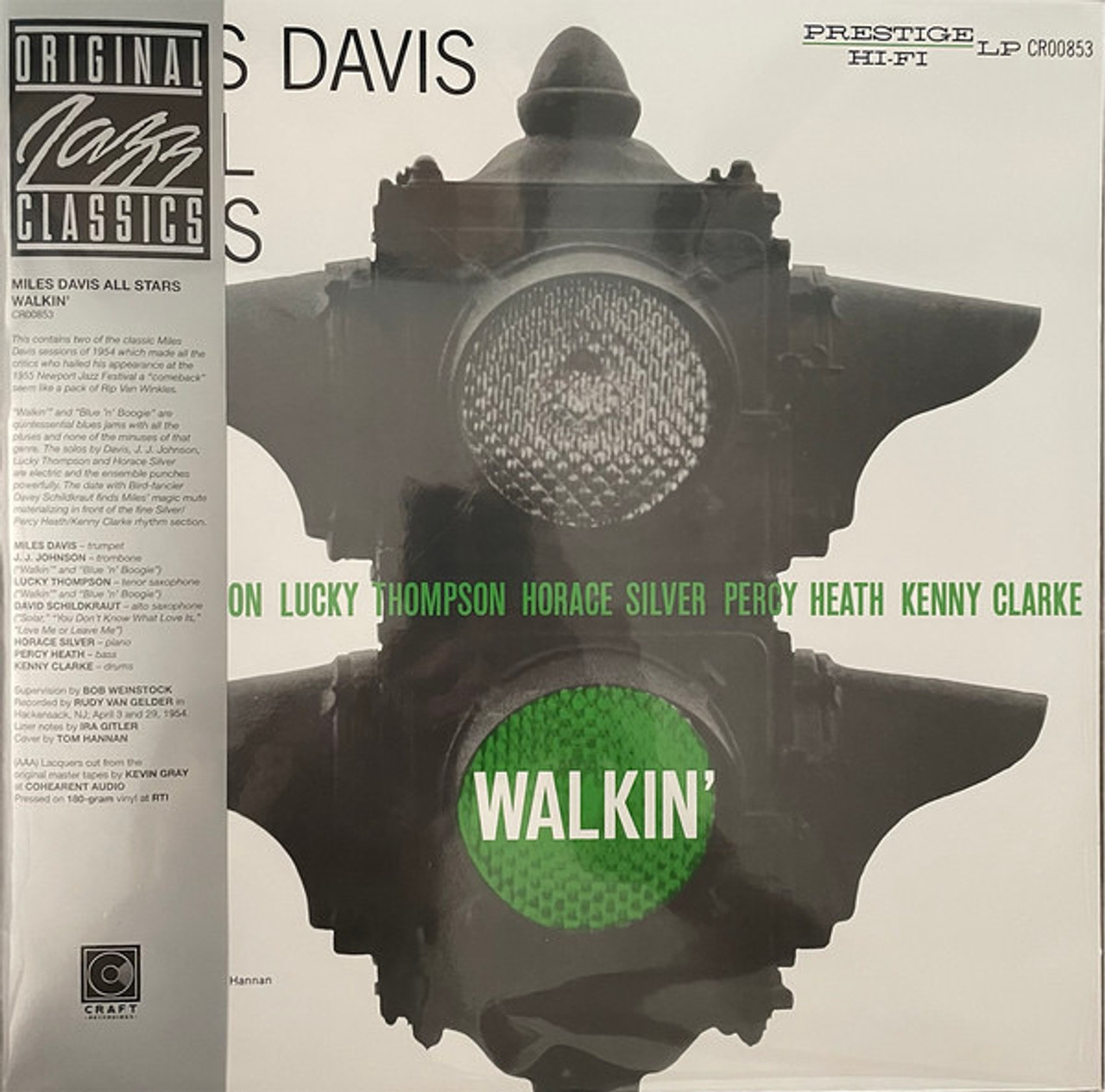 Miles Davis All Stars — Walkin' (2025 Mono Original Jazz