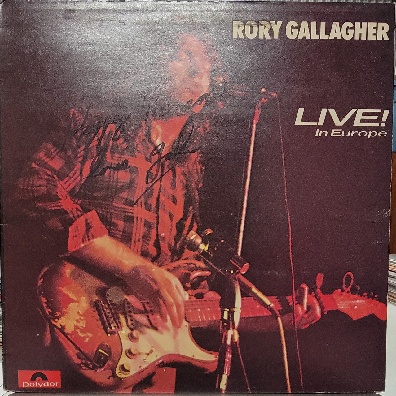 Rory Gallagher – Live! In Europe (LP used Germany 1972 NM-/VG+)