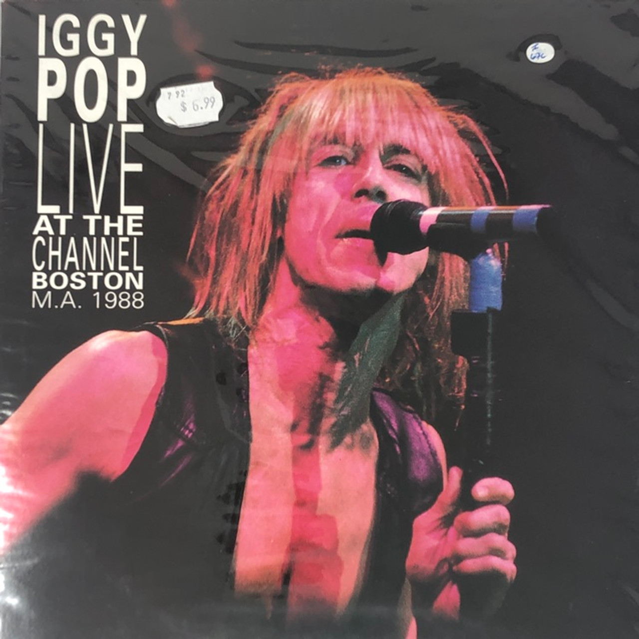 Iggy Pop - Live At The Channel Boston M.A. 1988 (1990 France EP