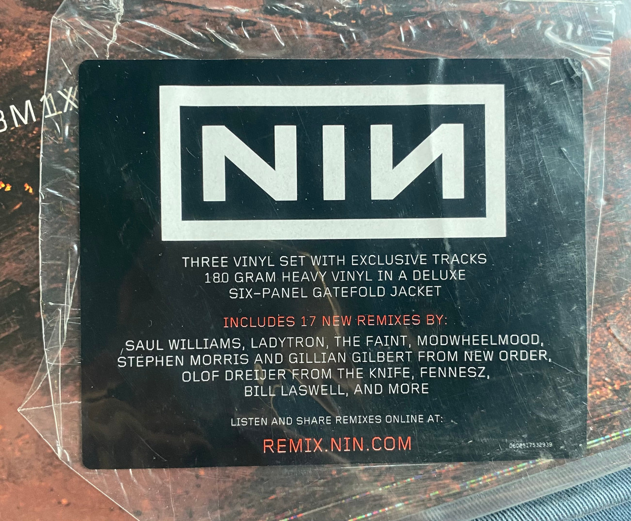 Nine Inch Nails — Year Zero Remixed (Europe 2007, NM-/NM-) - The